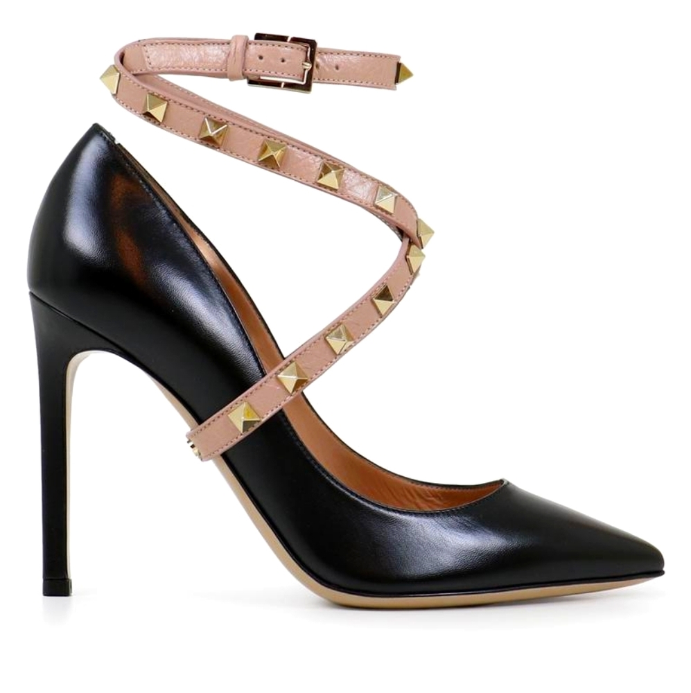 ๐ VALENTINO GARAVANI Rockstud Studwrap Pumps - Picture 1 of 13